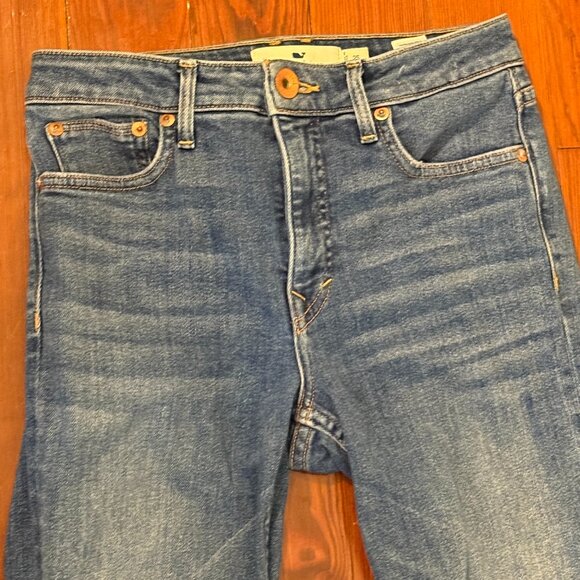 VIneyard Vines High Rise Skinny Blue Jeans Sz: 25 medium wash - Picture 3 of 10